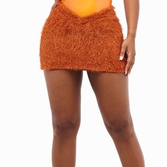 Coucoo Kaibu Mini Skirt - Anemone Orange S - Picture 1 of 16